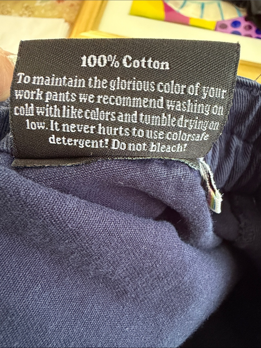 Big Bud Press WORK PANTS Navy - Picture 5 of 5